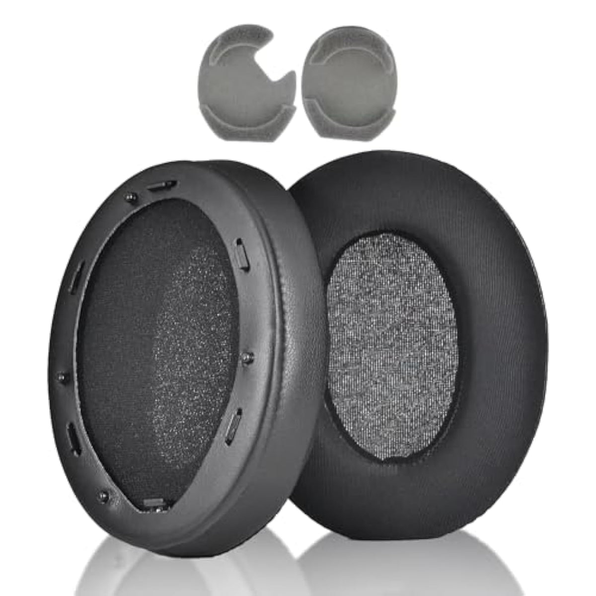Replacement 1000Xm3 Earpads For Sony Wh-1000Xm3 (Wh1000Xm3) Over-Ear Headphones,Protein Skin Ear Cover Cushions With Noise Isolation Foam, Added Thickness, Repari Part, Black