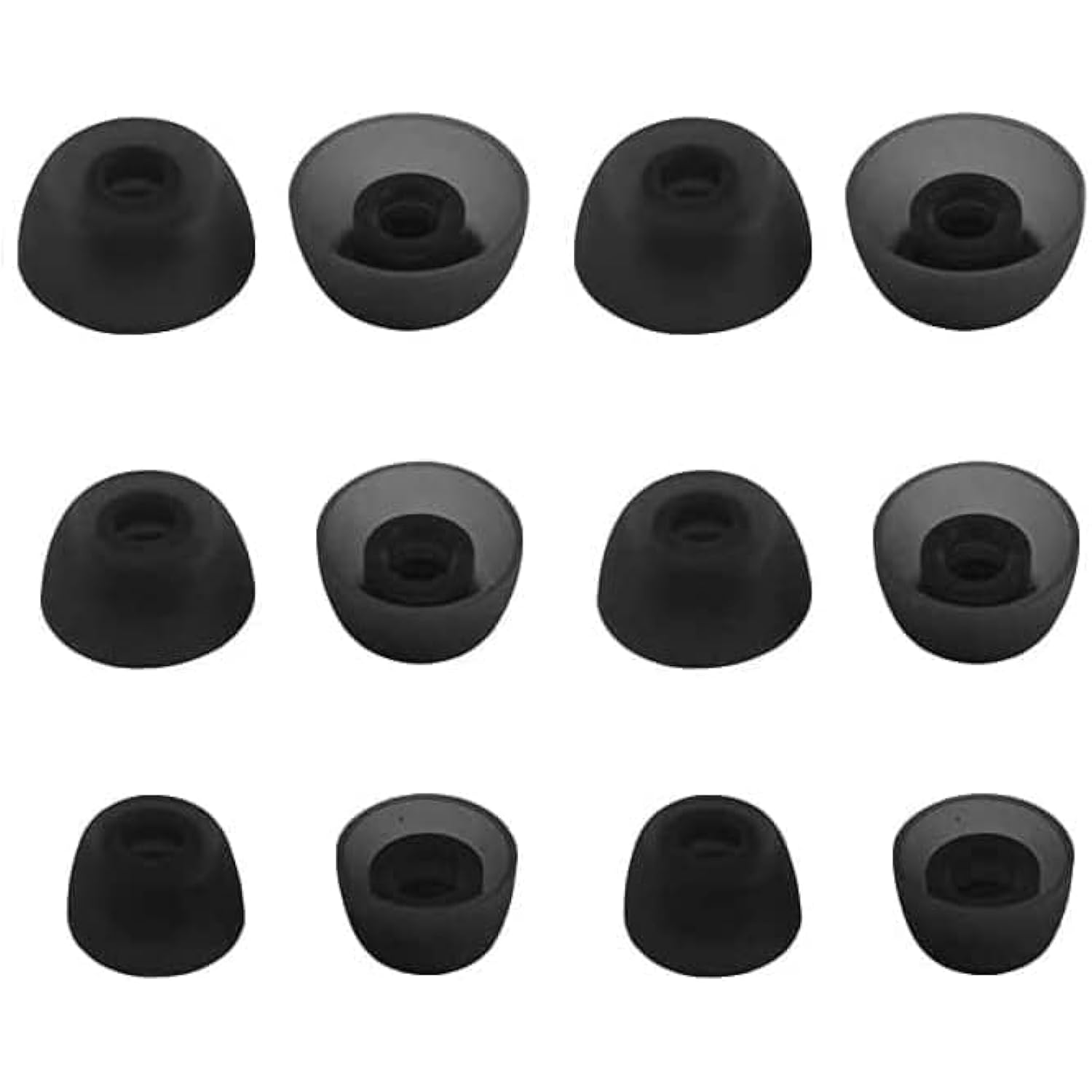 Eartips Compatible With Soundcore Life A1 A2 P2 P3 Earbuds, 9 Pairs S/M/L Sizes Soft Silicone Ear Tips Replacement Earbuds Tips, Compatible With Soundcore Life A1 A2 P2 P3 9 Pairs Gray
