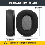 Earpads Replacement Cushion Compatible With Taotronics Soundsurge 47/Tt-Bh047 Headphone Ear Pads With Breathable Fabric/High Density Foam