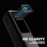 Screen Protector 2-PCS Compatible with Anker Laptop Power Bank (A1695), 9H Hard Glass Protector, Anti-Shatter Full Coverage Film with Precision