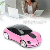 2.4G Mouse For Laptop, Mini Car Shaped Smart Cordless Mouse, Ergonomic Game Mouse With Usb Receiver, Gifts For Girls()