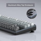 Captain87 Rapid Trigger Magnetic Switch Keyboard, 75% Wired Hall Effect Mechanical Gaming Keyboards W/Adjustable Actuation, Cnc Aluminum Frame, Gasket Hot Swappable Rgb Creamy Keyboard (Dawn)