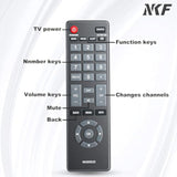NH305UD Universal Remote for Emerson TVs Replacement for NH310UP NH301UD