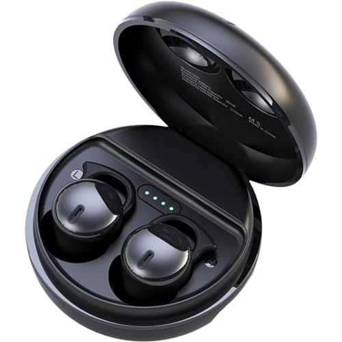 Invisible Sleep Headphones, Sleep Earbuds for Side Sleepers, Small Comfortable Noise Blocking Sleep Earphones,Bluetooth 5.3 Wireless Earbuds, in-Ear