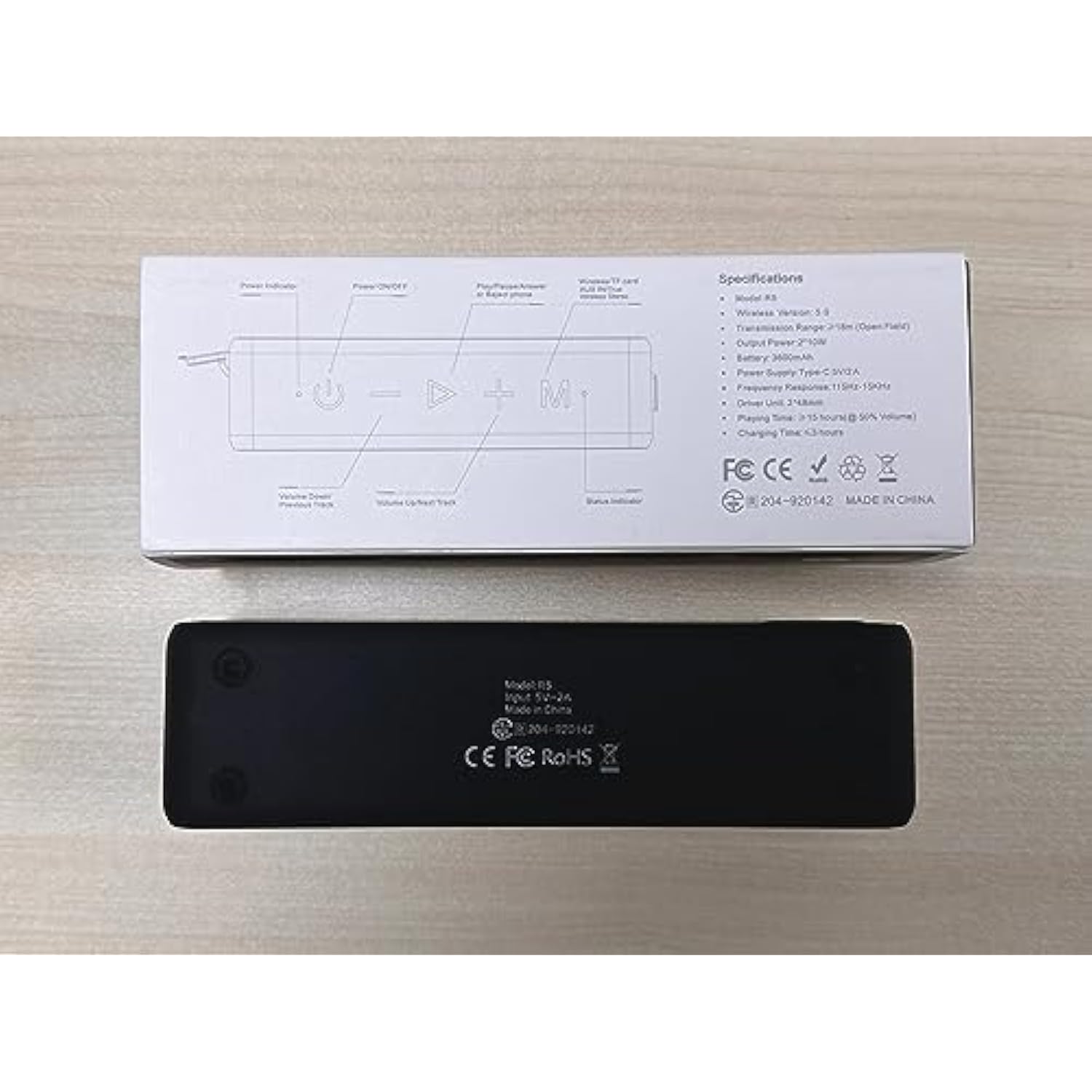 Bluetooth Speakers, 20W Ipx7 Waterproof Speaker Wireless Bluetooth-V5.0, Hifi Stereo Sound, 1000Mins Playtime, Portable Speaker For Home, Outdoor, Party