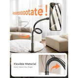 Gooseneck Phone Holder For Bed, Magsafe Stand For Iphone 16, Flexible Magnetic Adjustable Cell Phone Stand Compatible With Iphone 16 Pro 15 14 Ipad