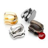 10Pcs Ykk Zipper Head Metal Slider Body Zipper Fastener (For Metal Tee