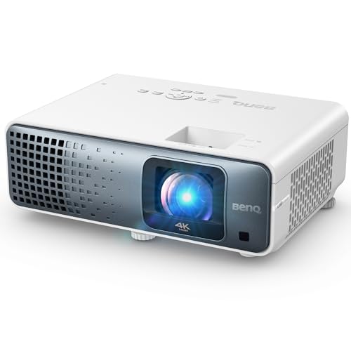 Tk710Sti 4K Hdr Laser 3200 Lumens Movie And Gaming Short Throw Projector With 4Ms Response Time | 240Hz Refresh Rate | Hdr10 & Hlg | Android Tv With Netflix Chromecast & Airplay | 3D Keystone