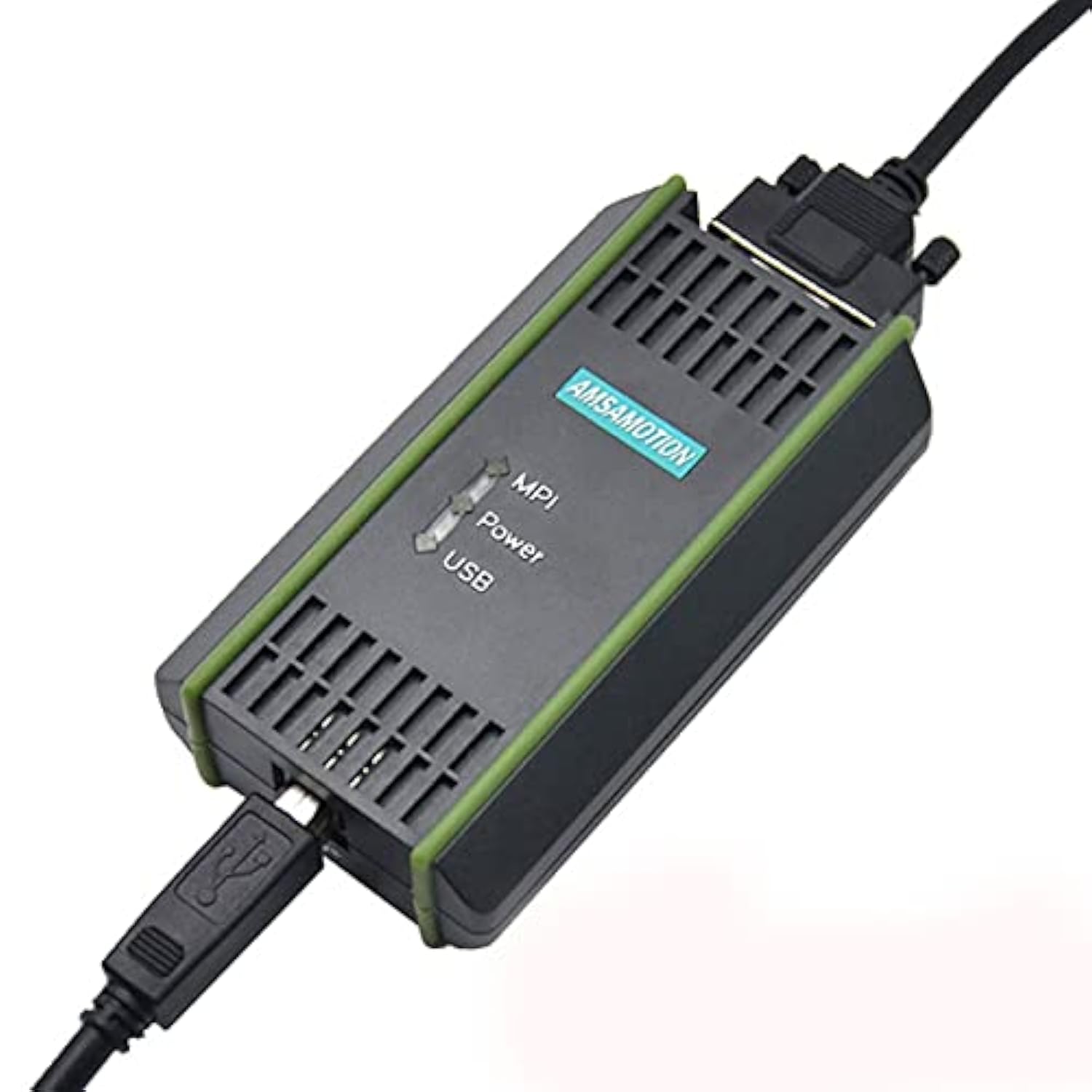 Plc Cable For Siemens S7 200/300/400 6Es7 972-0Cb20-0Xa0 Usb-Mpi+ Pc Usb-Ppi