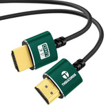 Slim Hdmi Cables 15Ft, Ultra Soft & Thin Hdmi To Hdmi Cord, Extreme Flexible &