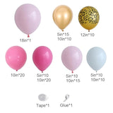 Pink Leopard Balloon Arch Kit: Safari Jungle Party Decor