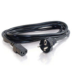 /Cables To Go 03138 14 Awg European Power Cord, Black (2.5 Meters/8.20 Feet)