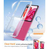 For Motorola Razr-Plus-2024/2025 Case: Shockproof Scratch Resistant Phone Cases For Moto Razr 50/60 Ultra Thin Foldable Tpu Grade Hard Drop Protection Rugged Cover Crystal Clear