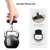 Phone Tether Pads 2-Pack Lanyard Tabs for iPhone and All Smartphones
