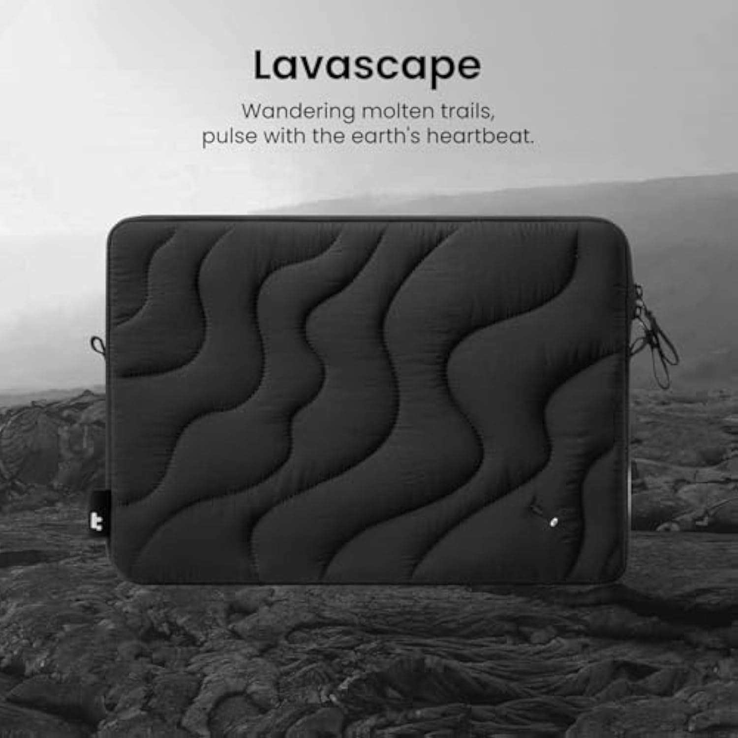 tomtoc 360 Protective Puffy Laptop Sleeve Set for 13-inch MacBook Air M4/A3240 2025, M3/A3113, M2/A2681, 13-inch MacBook Pro, Quilted Soft Puffer Bag with Tech Pouch for 13-inch Surface Pro Copilot+PC