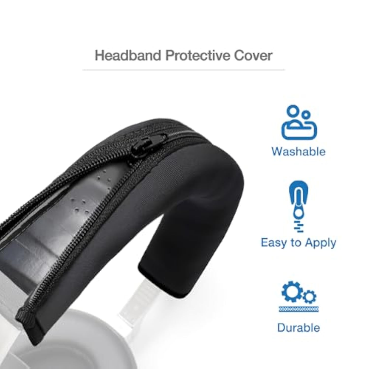Headphone Headband Cover Cushion Compatible With Rog Theta 7.1,Tuf Gaming H3,Rog Delta,Rog Delta S,Rog Strix Headphone-Headband Tape Protection