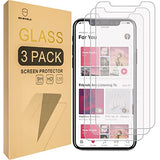 [3-PACK] Designed For iPhone 11 Pro/iPhone XS [Tempered Glass] Screen Protector [Japan Glass With 9H Hardness] with Lifetime Replacement