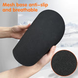 Mouse Pad, Gel Wrist Support Comfortable Ergonomic Mousepad With Smooth Rest Surface And Non-Slip Pu Base For Pain Relief Computer Laptop Office Home (Pure Black)