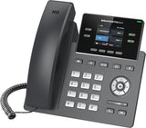 Grp2612W Ip Phone | 4 Lines, 4 Sip Accounts | 2.4-Inch Color Display | Wi-Fi 5 | Dual-Port 10/100 Ethernet With Integrated Poe