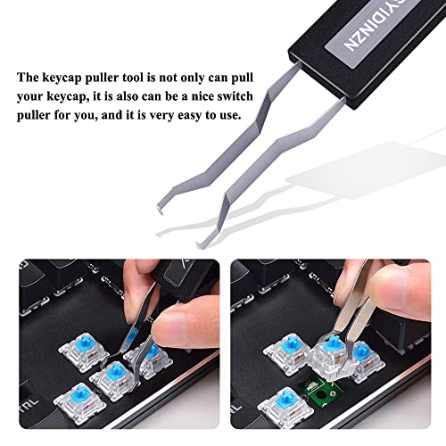 Keycap Puller Stainless Steel Key Removal Tool Keycaps Remover For Mechanical Keyboard Removing Fixing Tools