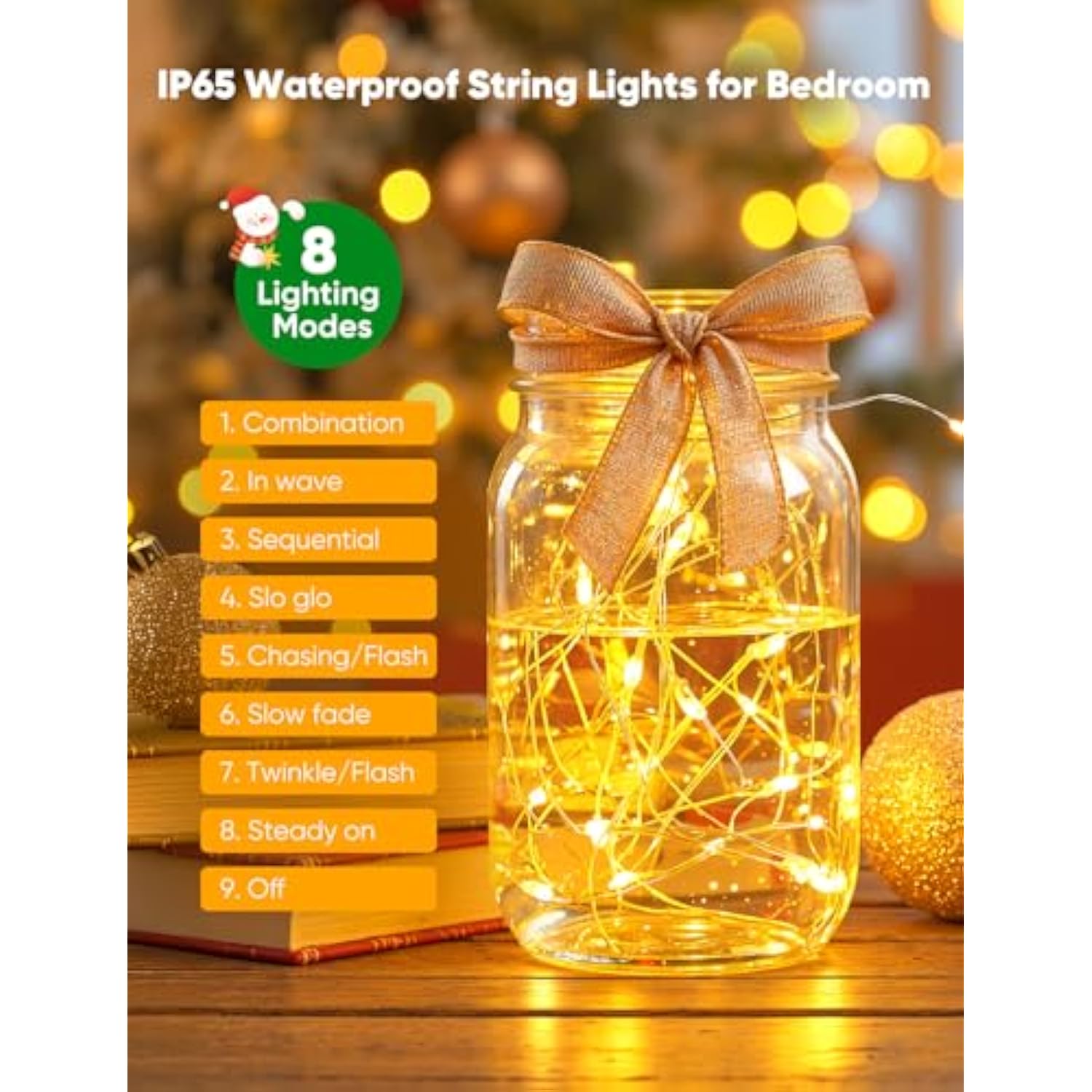 12 Pack Fairy Lights Battery Operated String Lights, 8 Modes & Timer, 7Ft 20Led Waterproof Silver Wire Twinkle Lights, F