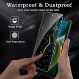 Privacy Screen Protector For Motorola Moto G 5G 2025, Shatterproof Tempered Glass Accessories, Anti Spy Tempered Glass Film, Case Friendly Ultra Resistant 9H Hardness Anti-Glare Hd Black -3 Pack