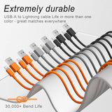 Lightning Cable [Apple Mfi Certified] Iphone Charger 6Pack(3/3/6/6/6/10 Ft) Apple Charging Cable Fast Charging High Speed Usb Cable Compatible Iphone 14/13/12/11 Pro Max/Xs Max/Xr/Xs/X/8-Multicolor