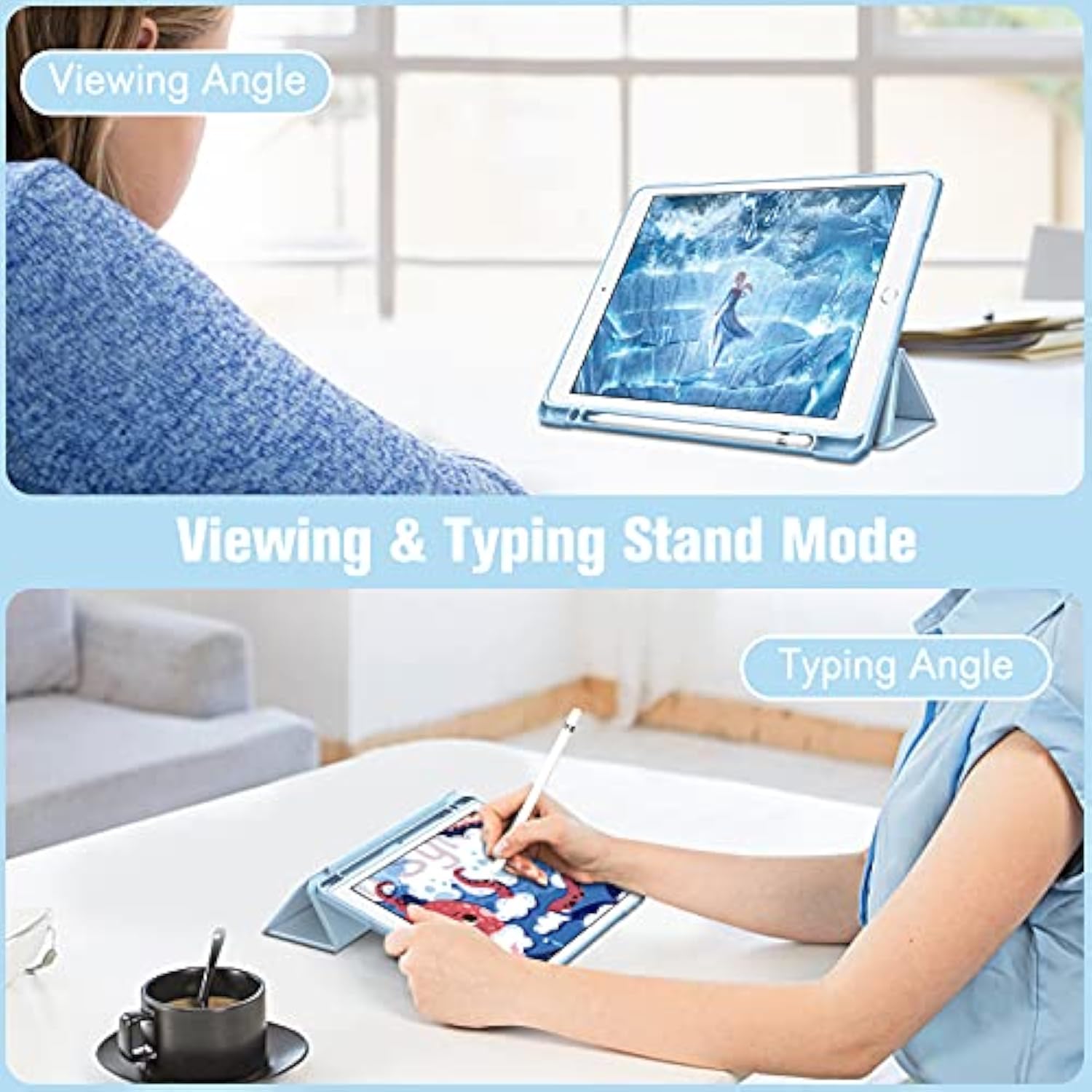 Fintie Hybrid Slim Case for iPad 9th / 8th / 7th Generation (2021/2020 / 2019)