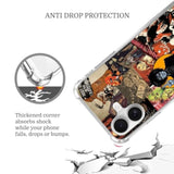 Halloween Collage Case Mystical Collage Art Case For Iphone 16 Plus,Retro Aesthetic Halloween Pumpkin Case For Girls Women Men For Iphone 16 Plus, Unique Trendy Tpu Bumper Cover Case