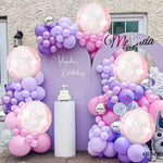 , Huge 22 Inch Pink Snowflake Balloons - Pack Of 6 | Mylar Snowflake Balloon, Pink Snowflake Decorations | Birthday Decorations For Women | Baby Shower, Princess Birthday Decoration
