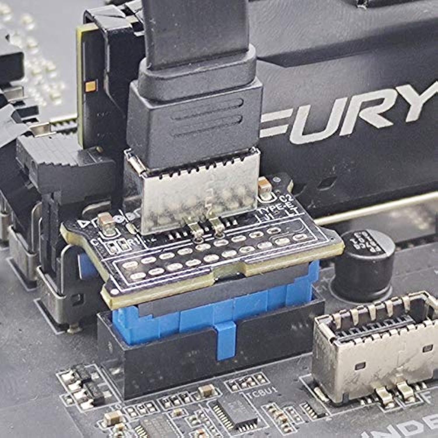 Usb 3.1 Type E Front Panel Socket To Motherboard Usb 3.0 19 20Pin Header Conve