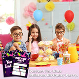 Golf Birthday Invitations For Boys Girls, Mini Golf Birthday Party Supplies And Decoration, 20 Cards With 20 Envelopes -A07