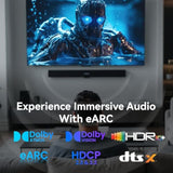 8K Hdmi 2.1 Cable, 48Gbps Ultra Hd Lead High-Speed Cord, Supports 8K@60Hz, 4K@