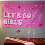 Funny Party Banner 60" X 33" – Hilarious Party Decoration For Adults, Gag Gift Décor For Him Or Her – Sarcastic, Bold & Reusable Sign -Let'S Go Girls