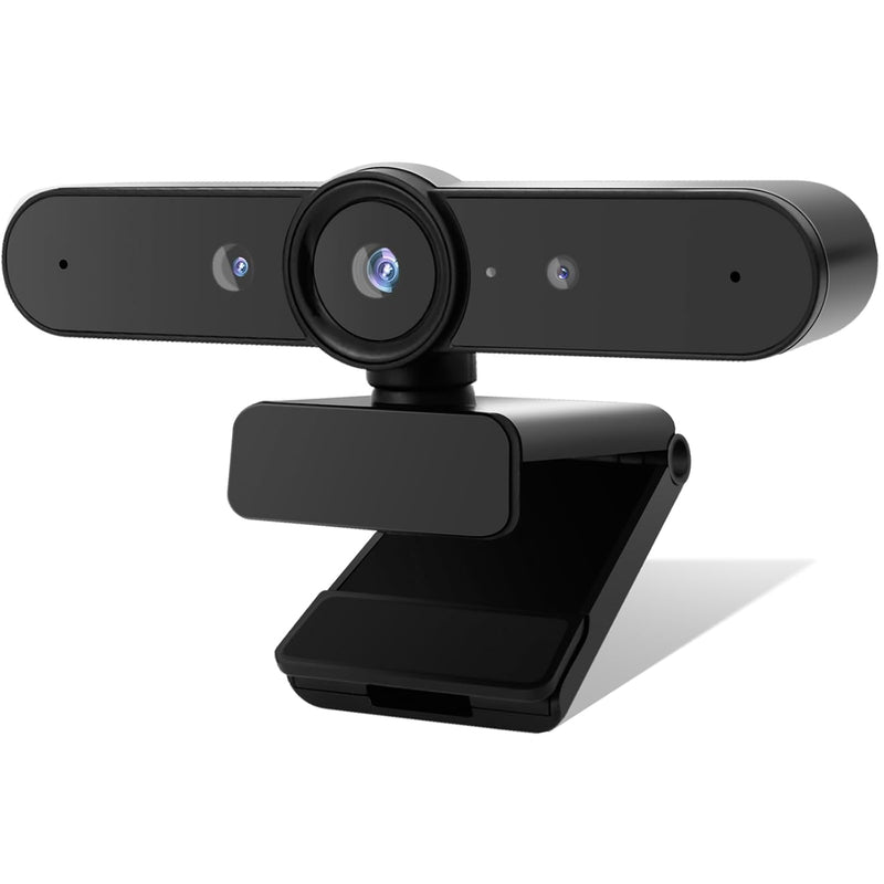 Windows Hello Webcam Face Recognition Camera, Fhd 1080P 30Fps, Dual Noise Redu