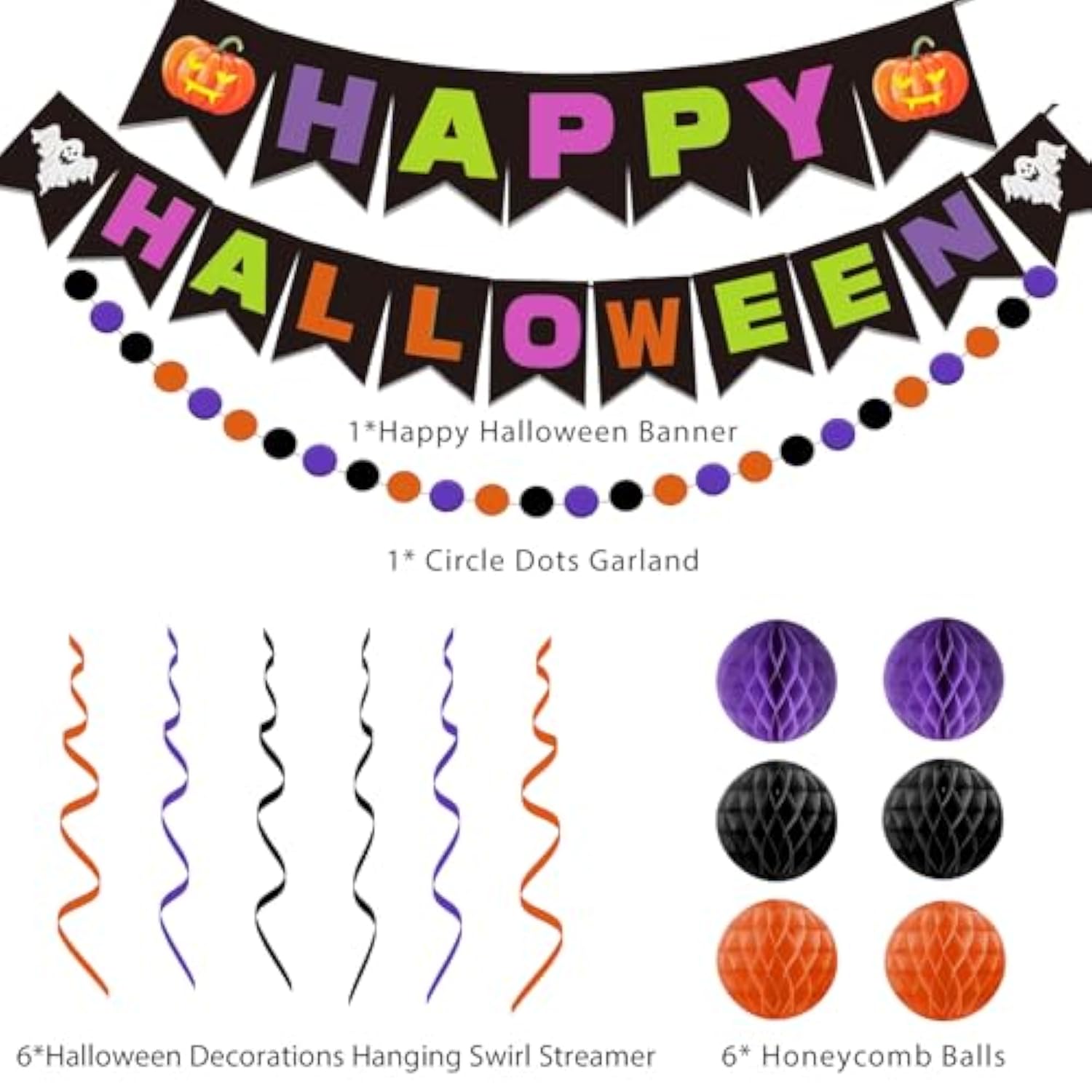 Baseball Party Decorations 4 Pcs Birthday Banners & Pennant Flags