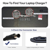 19.5V 3.34A 65W Ac Adapter Laptop Charger Replacement For Dell Latitude 3190 3