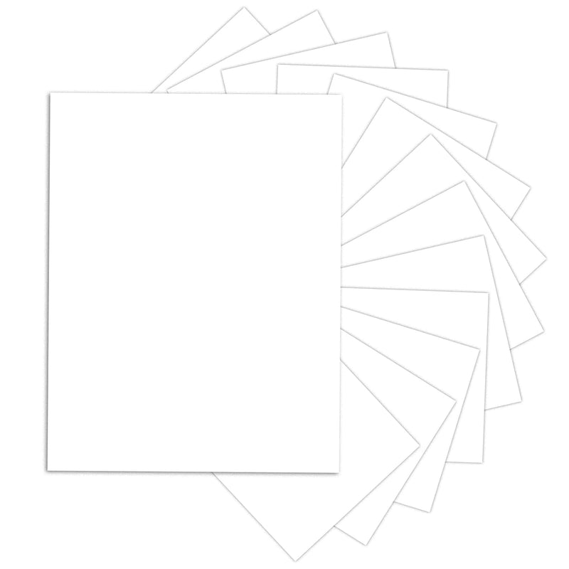24 Sheets White Cardstock 8.5 X 11 Thick Paper, 80Lb Card Stock Printe
