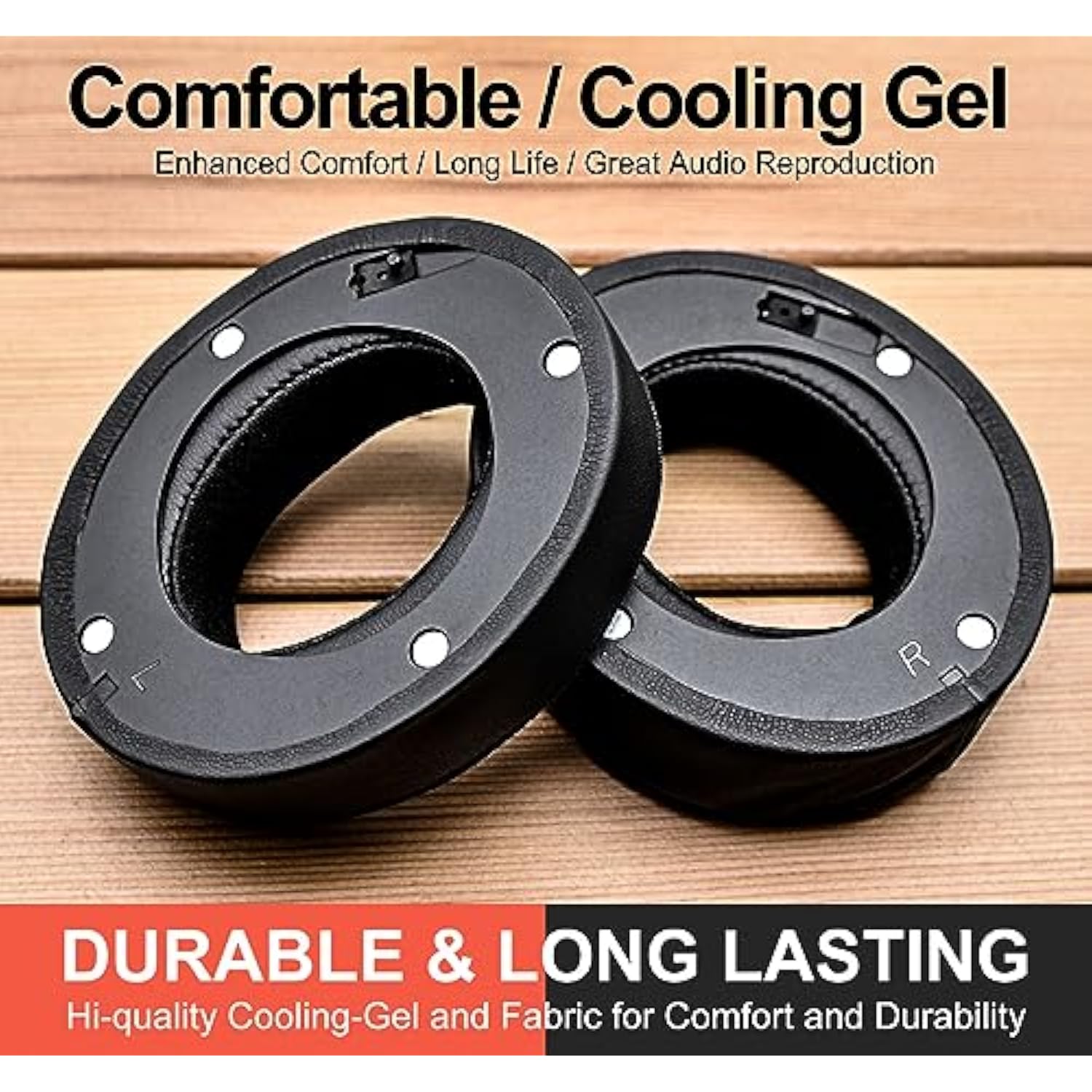 Elite Atlas Pro Replacement Ear Pads - Compatible With Elite Atlas Pro/Elite Pro 2 Headset I Replacement Cushion Kit (Hybrid Cooling Gel Fabric)