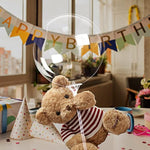 20Pcs Balloon Sticks With Cups Clear Balloon Holder Stick Stand 15Inches To 32Inches Large And Long Party Balloon Stand For Bobo Balloons Birthday Wedding Party Supplies