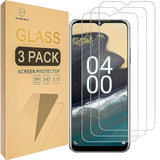 Screen Protector Compatible With Nokia G400 5G [Upgrade Maximum Cover Screen Version] [Tempered Glass] [3-Pack] [Japan Glass With 9H Hardness]