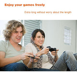 Usb Cable 15Ft Extra Long Braided Micro Usb Charging Cords [2Pack] Compatible For Android/Windows/Ps4 Controller/Samsung Galaxy S7 S6 Plus And More(Black)