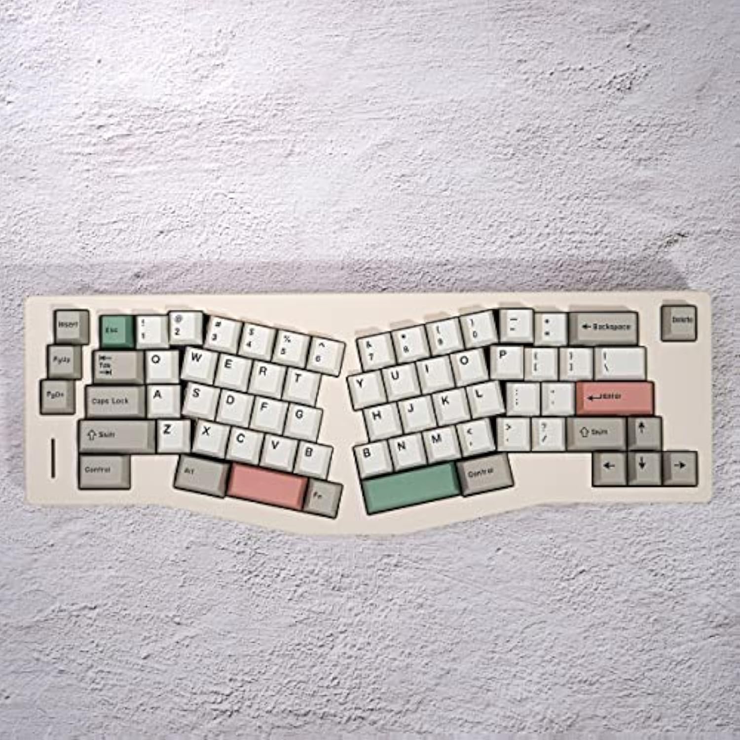 192 Keys Double Shot 9009 Keycaps Cherry Profile With 7U Spacebar Fit For 61/6