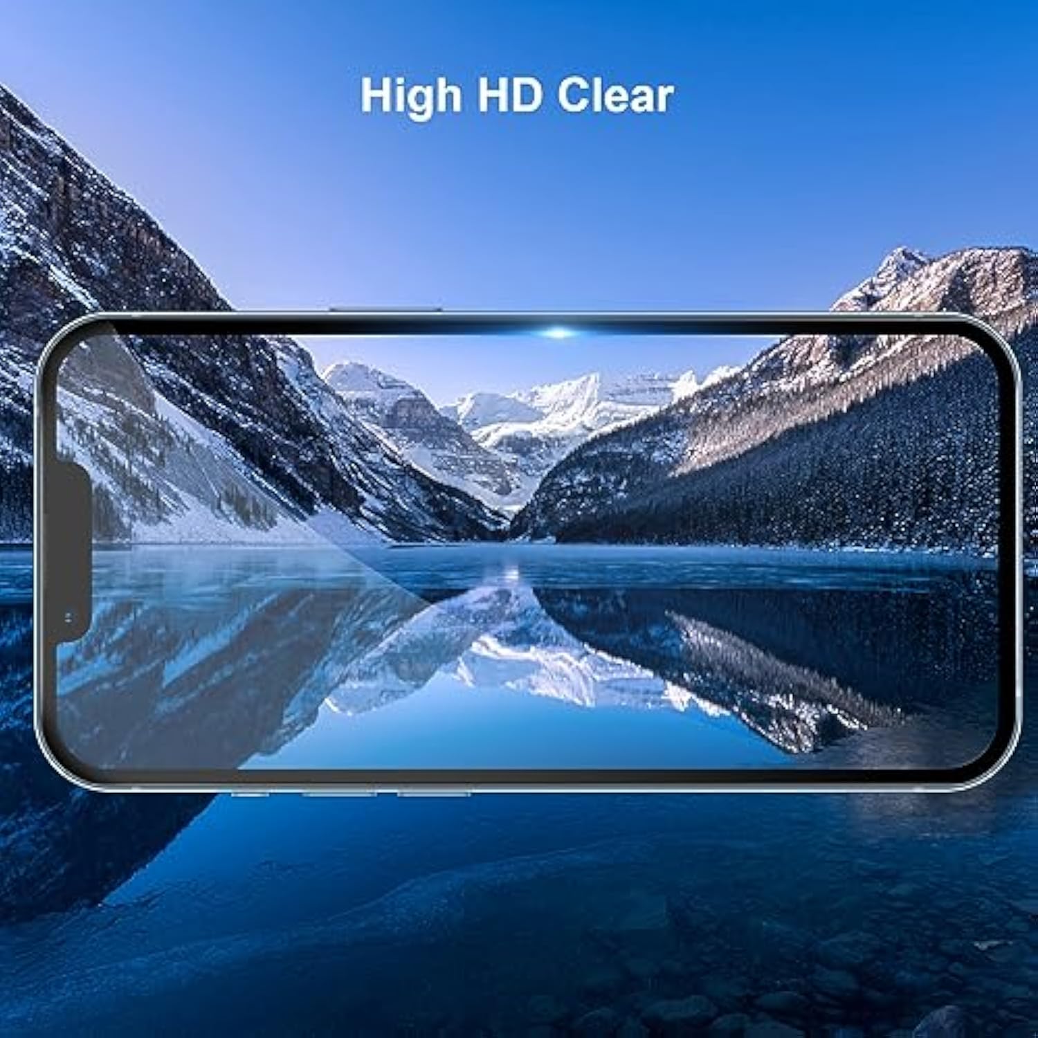 2-Pack Privacy Screen Protector for iPhone 13/14 6.1 Inch Case Friendly
