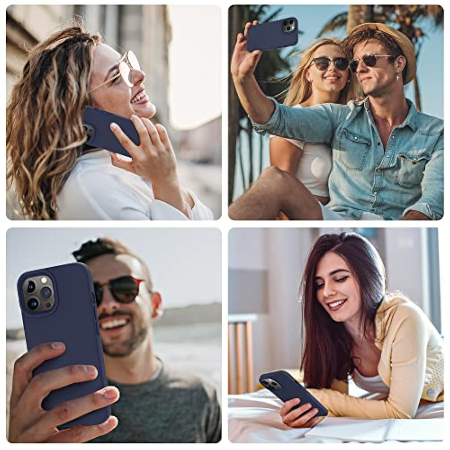 Silicone Shockproof Slim Thin iPhone 14 Pro Case