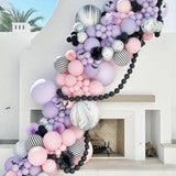 50Pc 12" Pink Halloween Balloons – Bat Confetti & Birthday Party Decorations