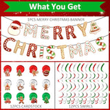Gingerbread Party Decorations Gingerbread Merry Christmas Banner Gingerbread Theme Christmas Decorations Pre-Assembled Ginger Bread Christmas Decor Christmas Holiday Party Supplies Home Office Fireplace Decoration