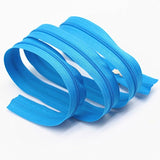6Pcs 60 Inch #3 Double Slider Zippers Closed End Nylon Coil Zippers Fo