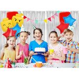 Building Block Balloons Building Blocks Themed Birthday Party Balloons Brick Themed Balloons Building Block Party Balloons For Kids Toddlers Birthday Party Supplies-8Pcs