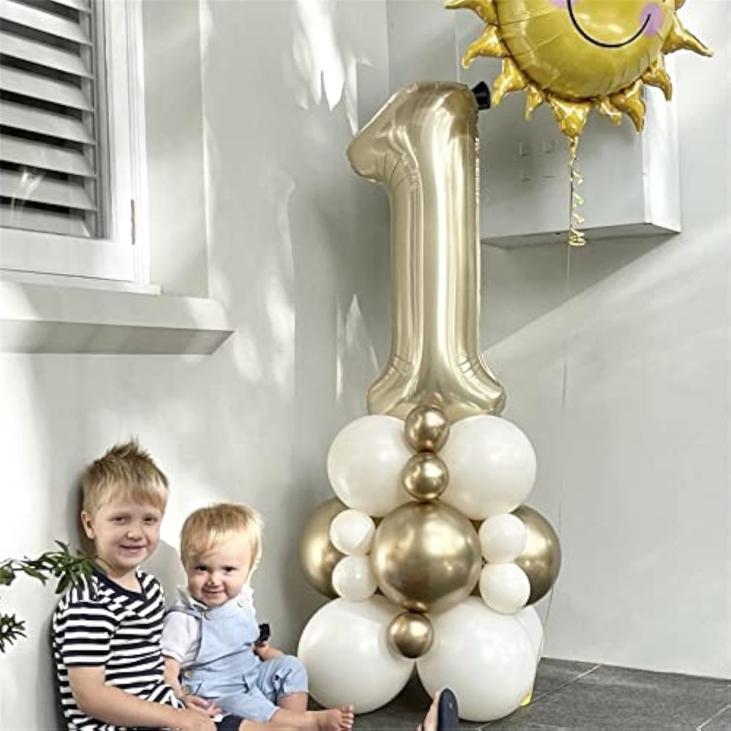 Champagne Gold Number 10 Balloons For 10Th Birthday Decorations, 40 Inch Light Gold Helium Foil Number 1 & 0 Balloons For Girls Boys, 10Th Birthday Balloons For Women Men Anniversary Party Supplies